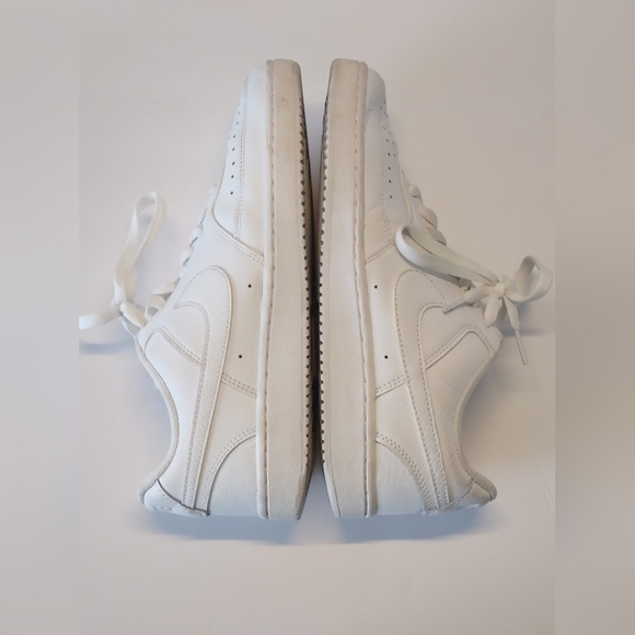 Nike Court Vision CD5434-100 White Lace Up Low Top Sneaker - Picture 3 of 8